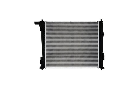 CSF Radiators 3875 Radiator, Aluminum/Plastic, Natural, Crossflow, Upper Driver Side Inlet, Lower Driver Side Outlet, Turbocharged, for Kia, Each