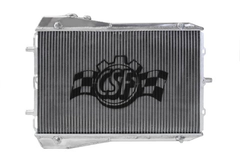 CSF Racing Radiators for 1997-2013 911 - 7056 Radiator, Racing, Aluminum, Polished, Porsche, 911, Turbo, 997, Left Side, Each