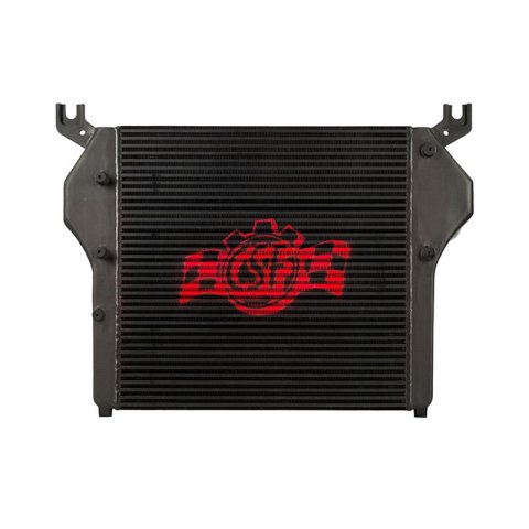 CSF Turbo Diesel Charge-Air Coolers 7100 Intercooler, Cooler, Aluminum, Black, Dodge, RAM, Each