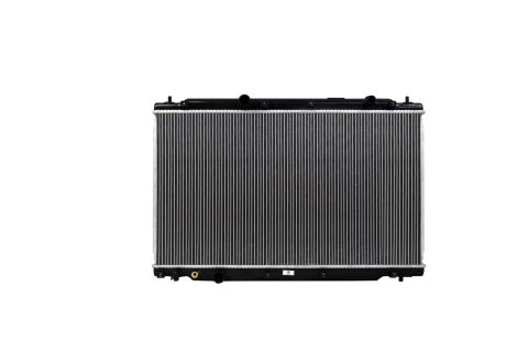 CSF Radiators 3853 Radiator, Aluminum/Plastic, Natural, Downflow, Upper Driver Side Inlet, Lower Driver Side Outlet, for use on Honda®, Each