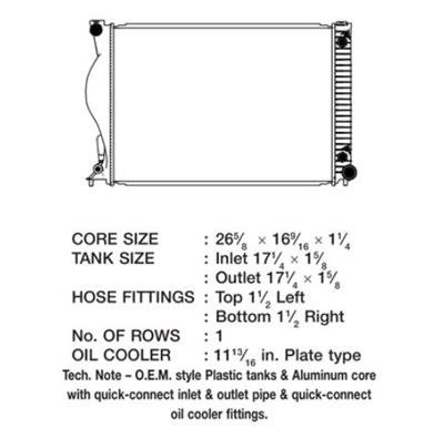 CSF Radiators 3574 Radiator, OE Replacement, Aluminum/Plastic, Natural, Audi, A6, Each