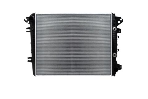 CSF Radiators 3843 Radiator, Aluminum/Plastic, Natural, Crossflow, Upper Driver Side Inlet, Lower Passenger Side Outlet, Turbocharged, Chevy, GMC, Each