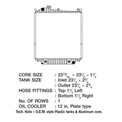 CSF Radiators for 2006-2010 EXPLORER, 2007-2010 EXPLORER SPORT TRAC, 2006-2009 MOUNTAINEER - 3568 Ford Explorer