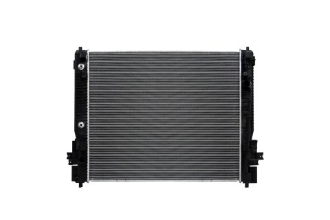 CSF Radiators 3845 Radiator, Aluminum/Plastic, Natural, Crossflow, Upper Passenger Side Inlet, Lower Drive Side Outlet, Buick, Chevy, Each