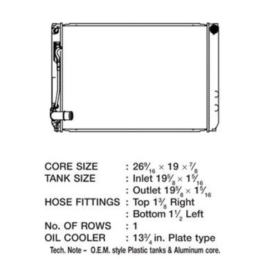 CSF Radiators for 2005-2006 SIENNA - 3637 Radiator, OE Replacement, Aluminum/Plastic, Natural, Toyota, Sienna, Each
