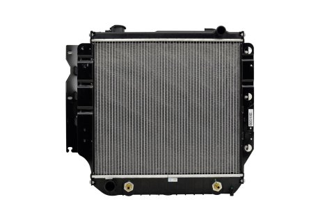 CSF Radiators for 1987-2004 WRANGLER - 3244 Radiators, Downflow, Aluminum/Plastic, Natural, Transmission Cooler, Jeep, 2.5L, 4.0L, Each