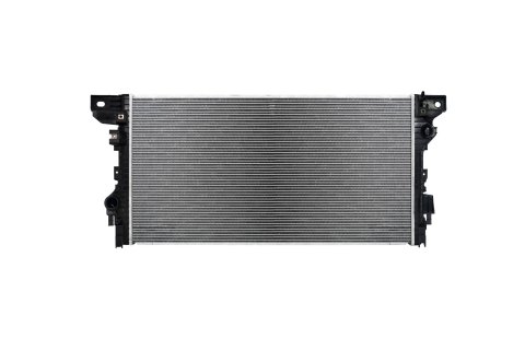CSF Radiators 3847 Radiator, Aluminum/Plastic, Natural, Crossflow, Upper Passenger Side Inlet, Lower Driver Side Outlet, Ford, Lincoln, Each