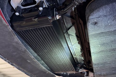 CSF Fluid Coolers 8317 Cooler, Engine Oil, Aluminum, Satin Black, BMW, Each