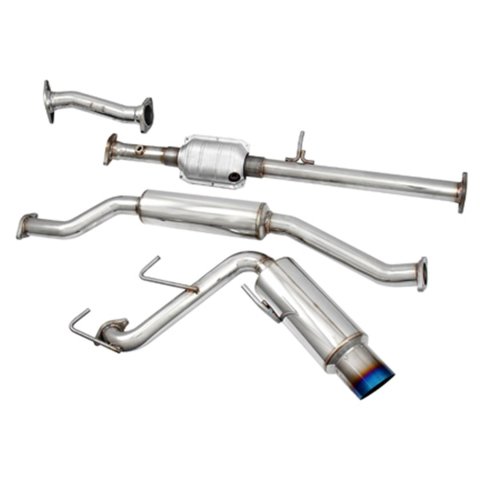 Injen Super SES Stainless Exhaust Systems for 2008-2011 LANCER - SES1835TT-1 System, SES, 304 Steel, Polished, Cat-Back, Rear Exit, Burnt Tip, Kit