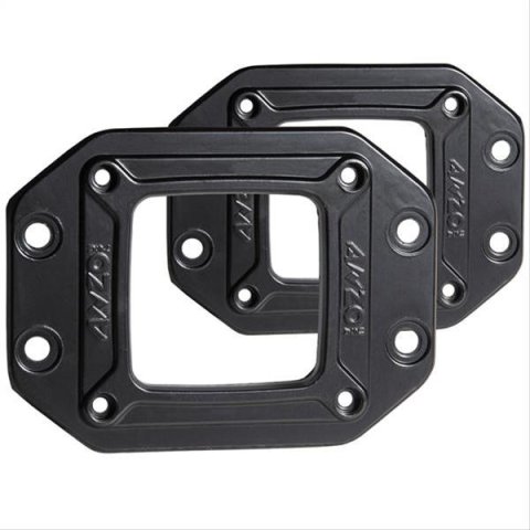 Anzo USA Light Bars, Pods and Fog Lights 851066 Universal 3"x 3" Rugged Off Road L.E.D Flush Mount Brackets