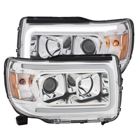 Anzo Headlights 111382 Headlight Set, Projector Headlight Set