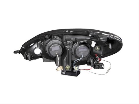 Anzo Headlights 121173 Headlights, Projector with Halo, Clear Lens, Chrome Housing, Lexus, Pair