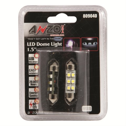 Anzo USA Light Bulbs 809040 Dome Lamp Bulb
