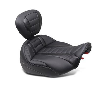 Mustang Motorcycle Seats Bucket and Bench 89401 23-24 HD CVO Road Glide(ST), 2024 Rd Glide Street Glide Deluxe Touring Solo Seat - Black