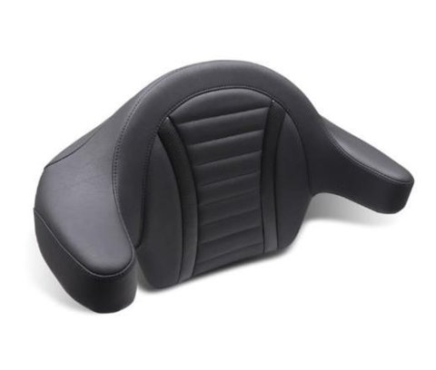 Mustang Motorcycle Seats Bucket and Bench 88403 23-24 HD CVO Road Glide(ST), 2024 Rd Glide Street Glide Deluxe Pass Arm Backrest - Black
