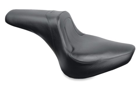 Mustang Motorcycle Seats Powersports 75919 95-05 Kawasaki Vulcan 800, 96-05 800 Classic Fastback 1PC Seat - Black