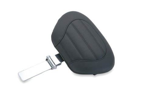 Mustang Motorcycle Seats Powersports 79597 15-21 Harley Freewheeler Standard Touring Deluxe Driver Backrest - Black