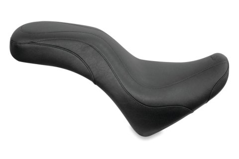 Mustang Motorcycle Seats Powersports 76642 10-13 Honda VT1300C Sabre, 10-16 Stateline, 10-15 Interstate DayTripper 1PC Seat - Black