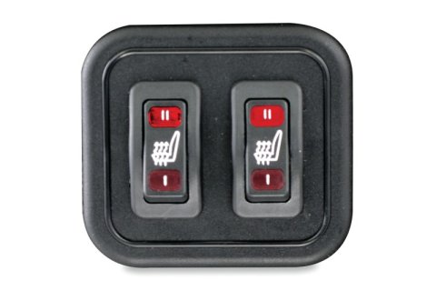 Mustang Motorcycle Seats Powersports 76653 97-07 Harley Electra Glide, Road Glide Wide Touring 1PC Seat - Black