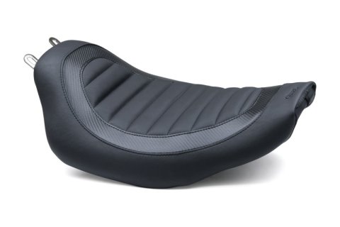 Mustang Motorcycle Seats Powersports 76991 82-00 Harley FXR Jody Perewitz Design Solo Seat (Frame Mounted) - Black