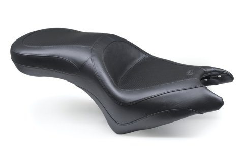 Mustang Motorcycle Seats Powersports 75971 16-17 Victory Octane Standard Touring 1PC Seat - Black
