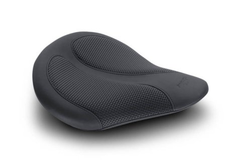 Mustang Motorcycle Seats Powersports 76621 Cyclone Solo Seat w/Black Textured - Black