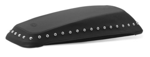 Mustang Motorcycle Seats Saddle Bag Mounts and Accessories 77623 08-21 Harley FL Touring Saddlebag Lid Covers w/ Studs - Black
