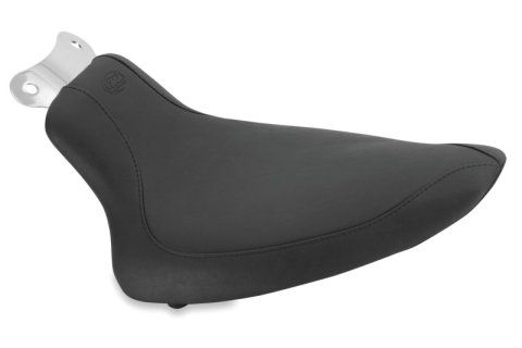 Mustang Motorcycle Seats Powersports 76884 00-15 Harley Softail Standard Rear Tire Runaround Solo Seat - Black