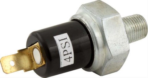 QuickCar Replacement Warning Light Switches 61-730 Fuel Pressure Safety Switch, Minimum 4 psi., 1/8 in. NPT, Each