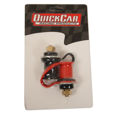 QuickCar Charging Posts 57-703 Remote Posts, Positive, Negative Posts, Red/Black, Pair