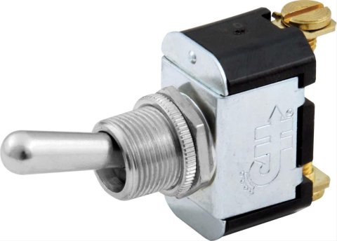 QuickCar Replacement Toggle Switches 50-512 Switch, Momentary, Single-Pole, 25 Amps Rating, Each