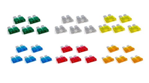 QuickCar Electrical Fuses 50-960 Fuses, ATC Fuse Assortment 30 pack
