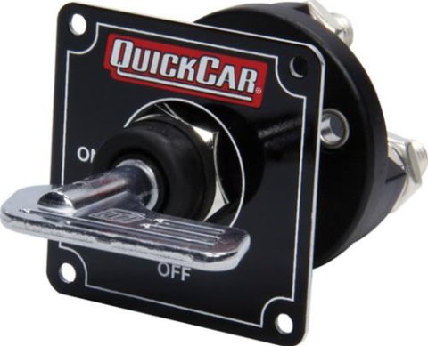 QuickCar Battery Disconnect Switches 55-031 Weatherproof Master with Silver Handle