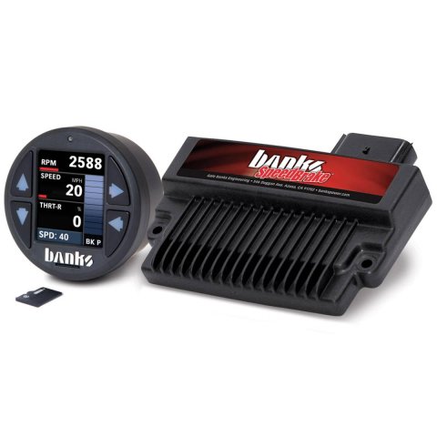 Banks Power SpeedBrake Systems with iDash DataMonster 61461 Computer Programmers, SpeedBrake, Includes DataMonster, Chevy, GMC, 6.6L, LLY, Kit