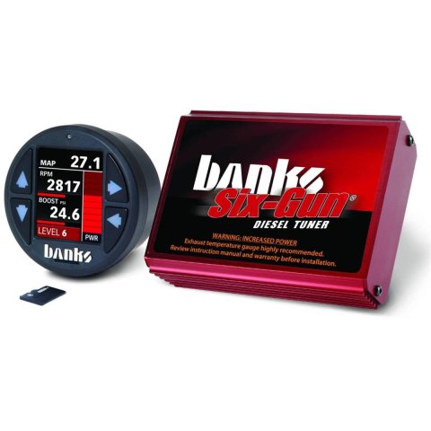 Banks Power Six-Gun Diesel Tuners with iDash DataMonster 61450 Computer Programmers, Six-Gun, Tuner, Includes DataMonster, Ram, 5.9L, Cummins, Kit