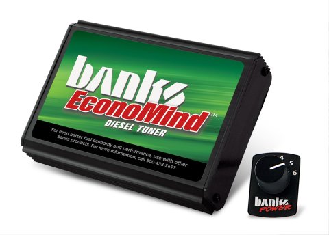 Banks Power EconoMind Diesel Tuners with Switch and PowerPack Calibrations 63765 Computer Programmers, EconoMind, Tuner, 6 Position Switch, EGT Temperature Limiter, Chevy, GMC, 6.6L, Truck, Duramax, Kit