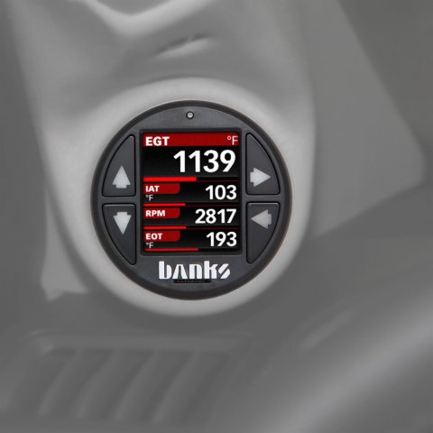 Banks Power Six-Gun Diesel Tuners with iDash DataMonster 61444 Computer Programmers, Six-Gun, Tuner, Includes DataMonster, Chevy, GMC, 6.6L, LLY to LBZ, Kit