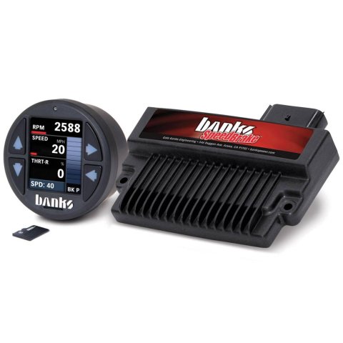 Banks Power SpeedBrake Systems with iDash DataMonster 61462 Computer Programmers, SpeedBrake, Includes DataMonster, Chevy, GMC, 6.6L, LLY to LBZ, Kit