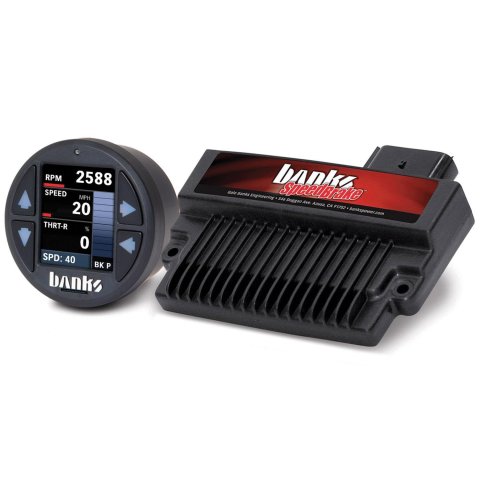 Banks Power SpeedBrake Systems with iDash SuperGauge 61431 Computer Programmers, SpeedBrake, Includes SuperGauge, Chevy, GMC, 6.6L, LLY, Automatic Transmission, Kit