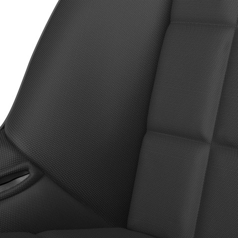 Corbeau Baja Suspension Black Vinyl Bench Seat 63402B Bucket and Seats, Seats, Vinyl, Black, Stitching, Cloth Insert, 36 in. Width, Each