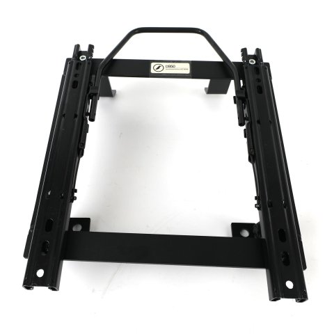 Corbeau Sliding Seat Brackets for 1989-1995 BRONCO, 1991 EXPLORER, 1990-1995 F-150 - D950 Brackets, Sliding, Steel, Black, Single Locking Sliders, Left, Ford, Each