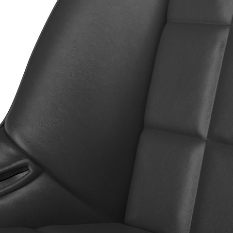 Corbeau Baja Suspension Black Vinyl Bench Seat 63401 Seat, 36"