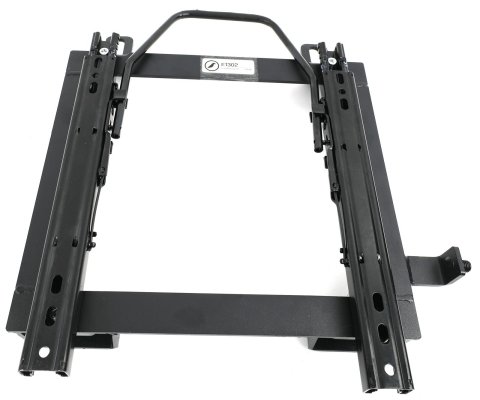 Corbeau Sliding Seat Brackets for 1999-2004 MUSTANG - E1302 Brackets, Sliding, Steel, Black, Double Locking Sliders, Left, Ford, Each