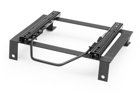 Corbeau Sliding Seat Brackets for 1978-1986 CJ7, 1987-1990 WRANGLER - D124 Brackets, Sliding, Steel, Black, Single Locking Sliders, Left, Jeep, Each