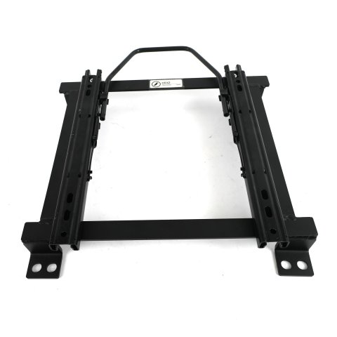 Corbeau Sliding Seat Brackets for 1964-1967 CHEVELLE, EL CAMINO, GTO - D512 Brackets, Sliding, Steel, Black, Single Locking Sliders, Left, Chevy, Pontiac, Each