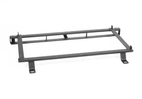 Corbeau Baja Bench Seat Brackets for 1976-1983 CJ5, 1976-1984 CJ7 - B36221 Brackets, Brackets, Fixed Mount, Steel, Black, Rear, Jeep, Each