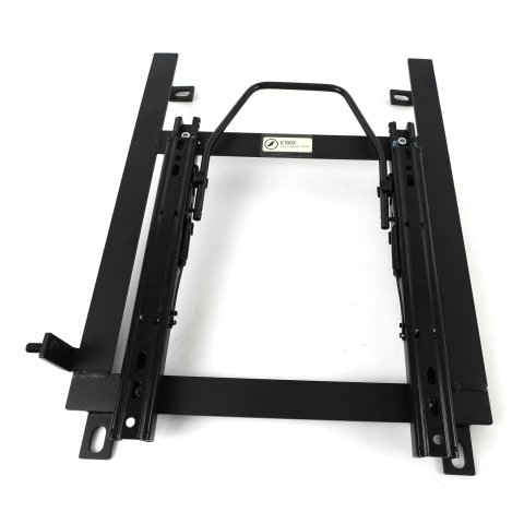 Corbeau Sliding Seat Brackets for 1997-2004 CORVETTE - E1503 Brackets, Sliding, Steel, Black, Right, Chevy, Each