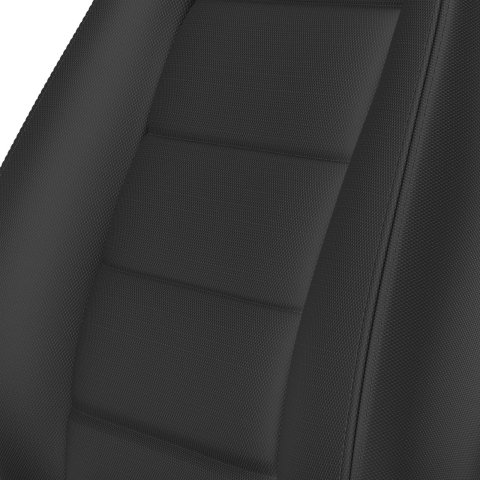 Corbeau Sport Black Cloth Seat 90001PR Bucket and Bench Seats, Seats, Adjustable Bucket, Cloth, Black, Stitching, Lever Recline, Pair