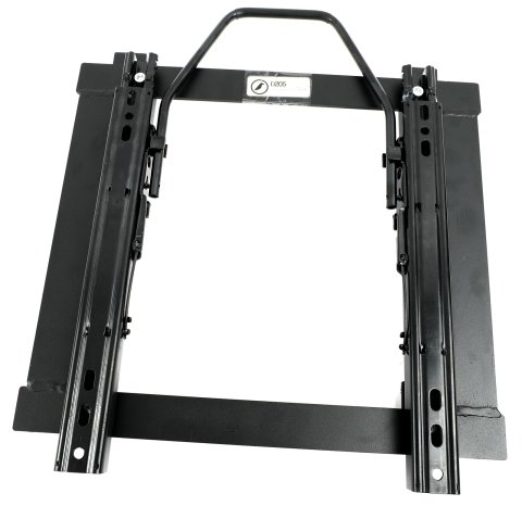 Corbeau Sliding Seat Brackets for 1967-1969 CAMARO, FIREBIRD - D205 Brackets, Sliding, Steel, Black Powdercoated, Double Lock Sliders, Right, Chevy, Pontiac, Each