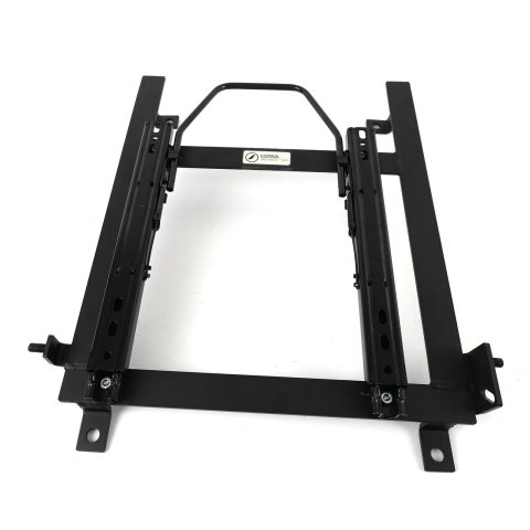 Corbeau Sliding Seat Brackets for 2005-2013 CORVETTE - E22052L Brackets, Sliding, Steel, Black, Left, Chevy, Each